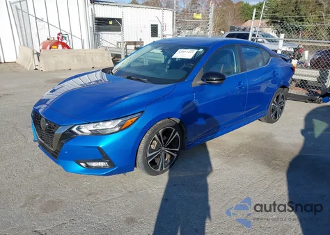 2020 Nissan Sentra Sr Xtronic Cvt из США, поврежденный, VIN 3N1AB8DV7LY282802